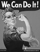 J. Howard Miller’s “We Can Do It!” poster from 1943